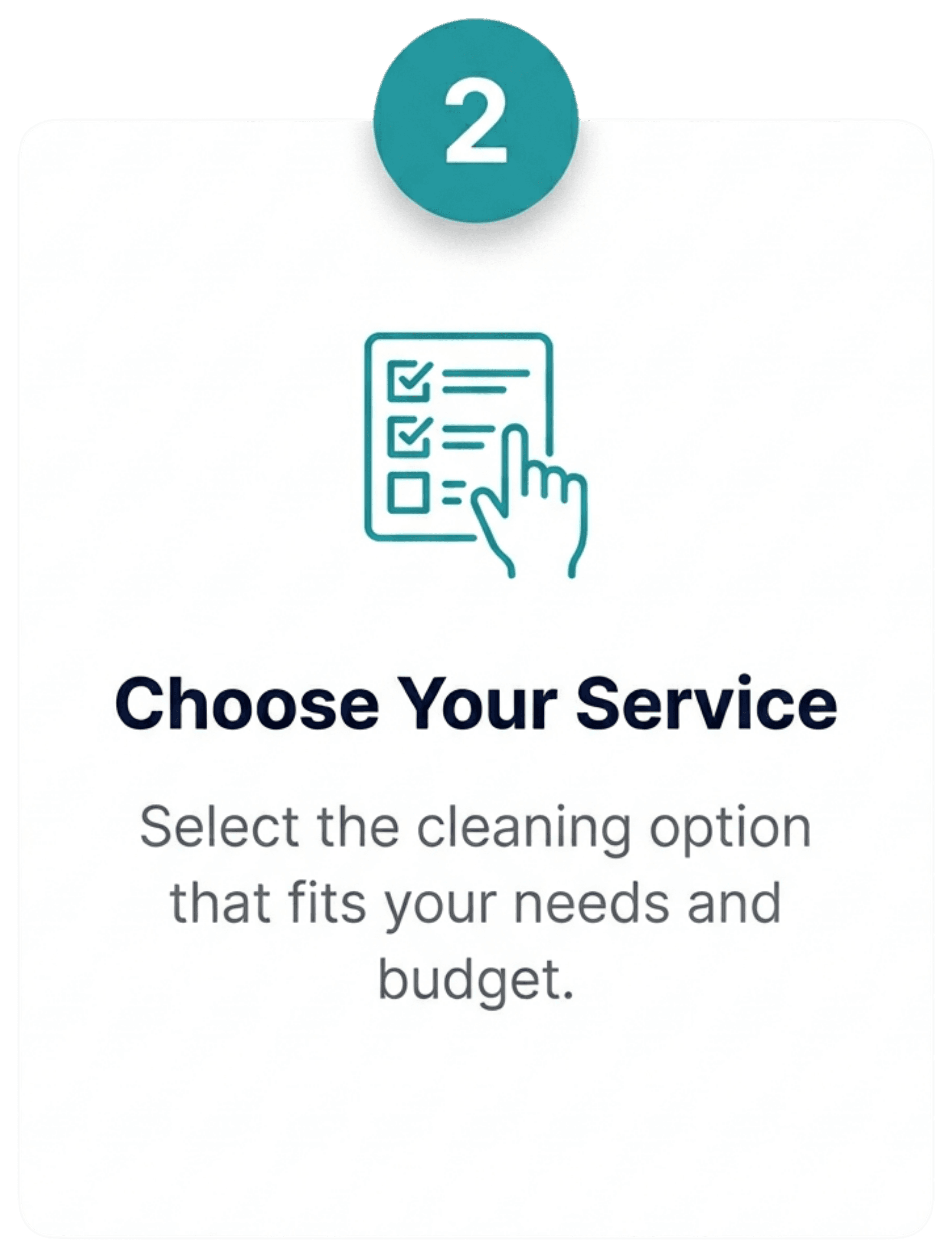 Step 2: Choose Your Service